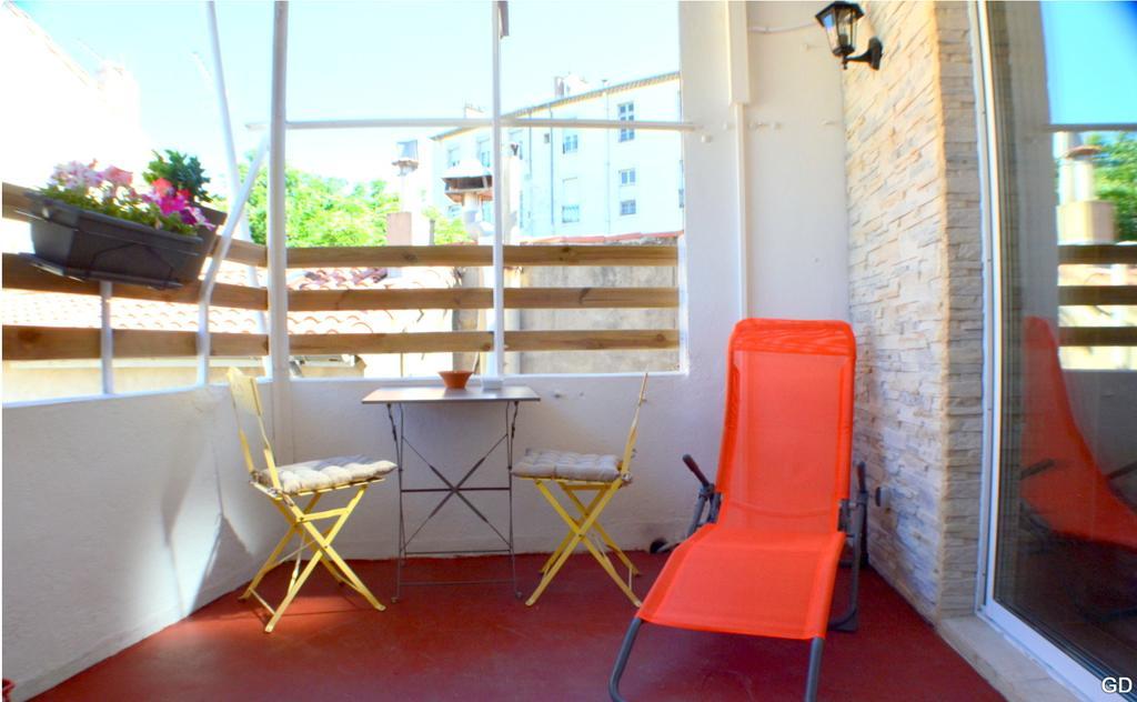 Beziers Studio Terrasse 외부 사진