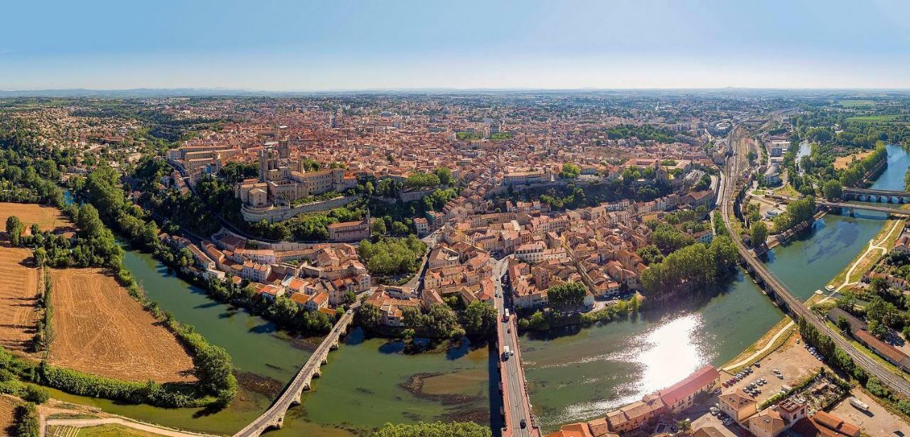 Beziers Studio Terrasse 외부 사진