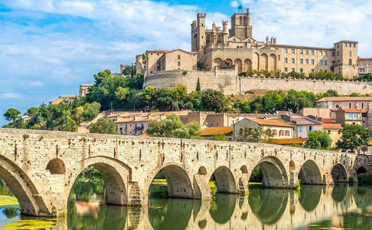 Beziers Studio Terrasse 외부 사진