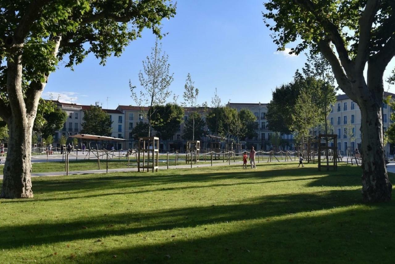 Beziers Studio Terrasse 외부 사진